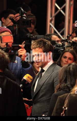 Bradley Cooper - premiere of`'American Hustle' at Friedrichstadtpalast, Berlin - February 7th 2014 Stock Photo